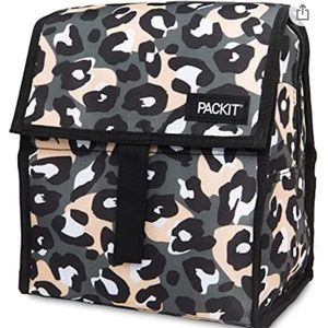 Packit Freezable Lunch Bag - Leopard Print